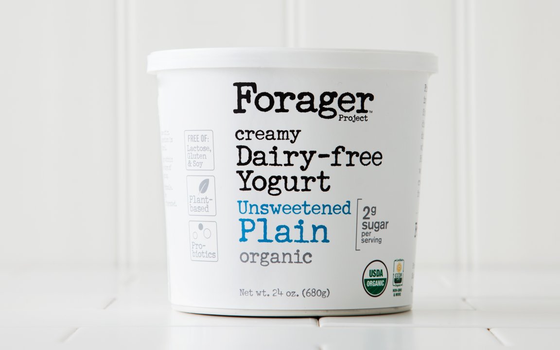 Organic Unsweetened Cashew Yogurt Forager Project SF Bay Good Eggs